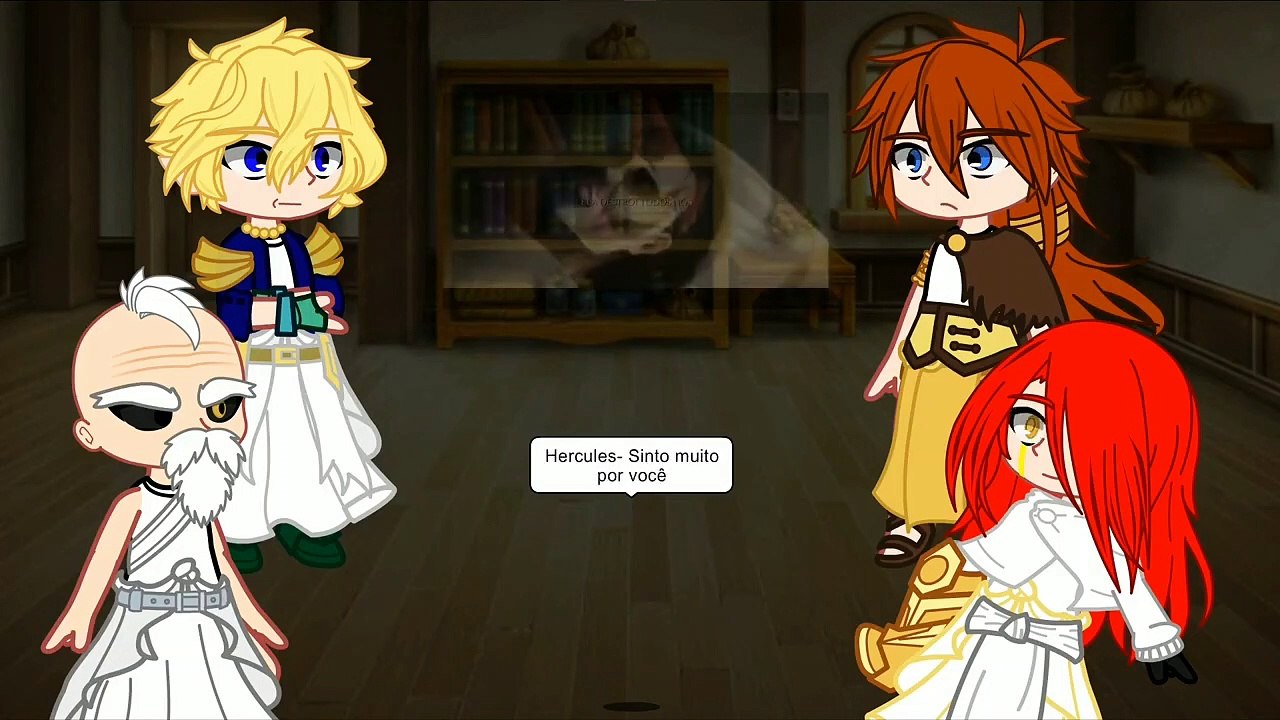 Deuses React ao rap do Levi #Gacha life #Gacha react rap