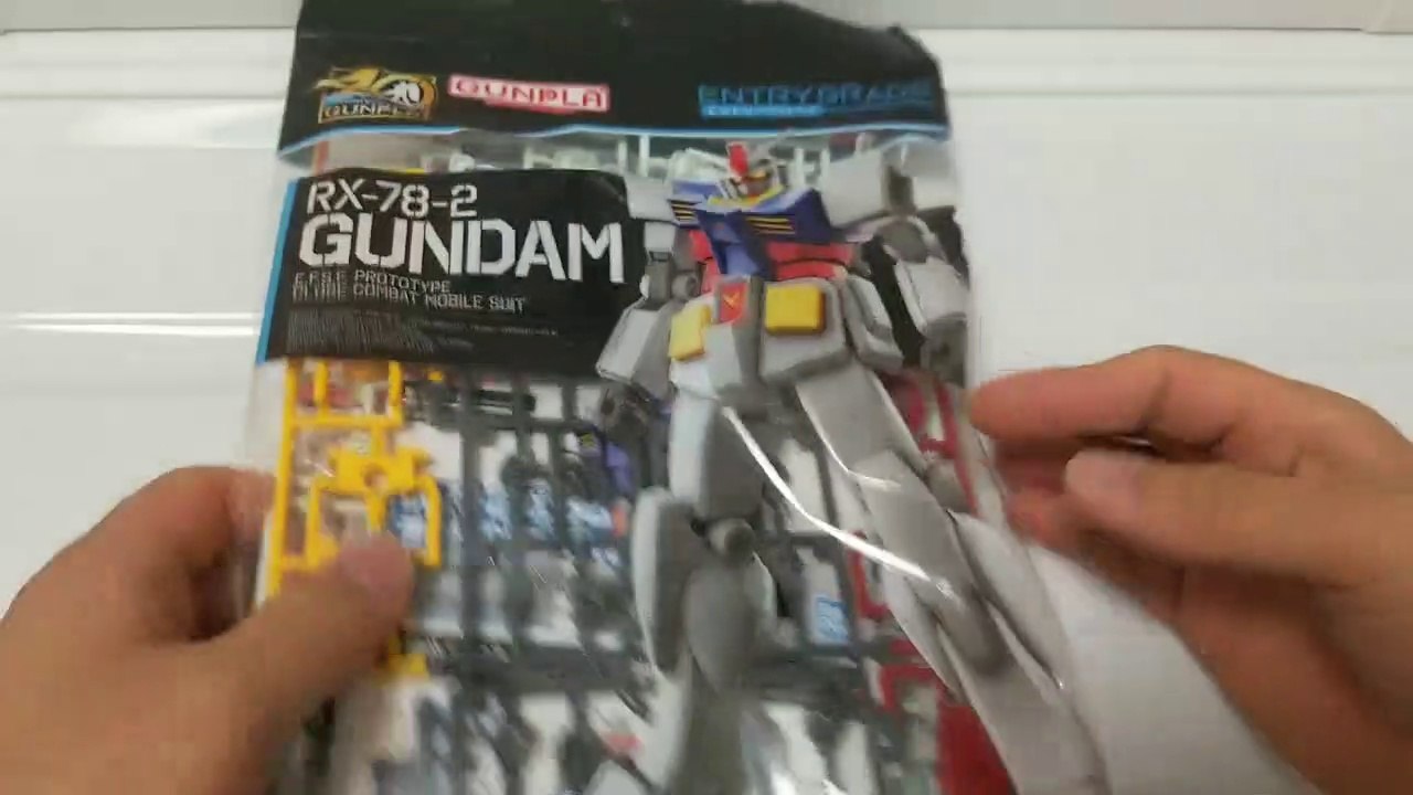 EGガンダムを作る動画
