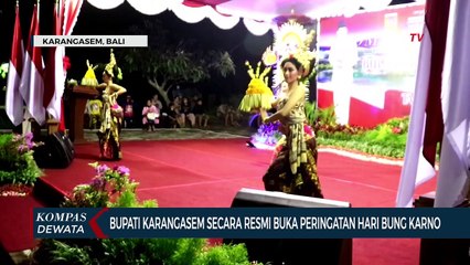 Bupati Karangasem Buka Rangkaian Peringatan Hari Bung Karno
