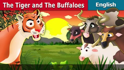 The Tiger and The Buffaloes - English Fairy Tales