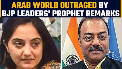 Tải video: Arab irked by BJP leaders' Prophet remarks | Nupur Sharma, Naveen Jindal suspended | Oneindia News