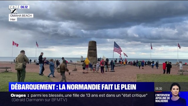 78ème anniversaire du Débarquement: à la veille du D-Day, la Normandie fait le plein
