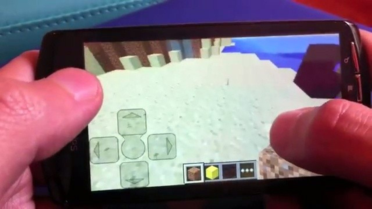 Minecraft - Video erklärt Touch-Steuerung der Pocket Edition