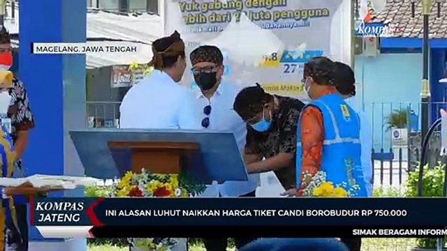 Ini Alasan Luhut Naikkan Harga Tiket Candi Borobudur Rp 750.000