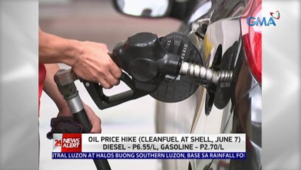Big-time oil price hike, ipatutupad bukas ng ilang kumpanya ng langis | 24 Oras News Alert