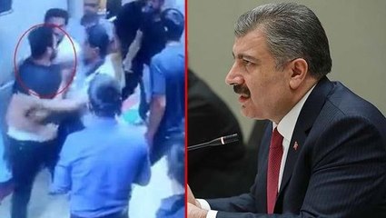 Doktoru darbeden adam serbest bırakıldı, sebebini Bakan Koca açıkladı: Yüzde 67 engelli olduğu anlaşıldı