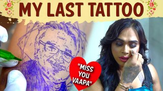 My Last Tattoo | My Father’s Face❤️ | Emotional moment | Milla Babygal