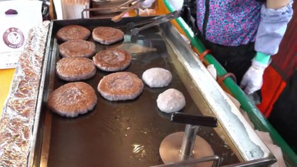 Pancake Hotteok - Korean street food