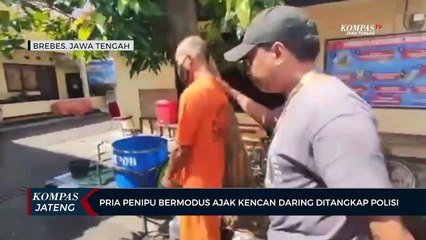 Pria Penipu Bermodus Ajak Kencan Daring Ditangkap Polisi