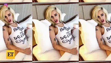 Miley Cyrus REACTS to Selena Gomez's SNL Impression