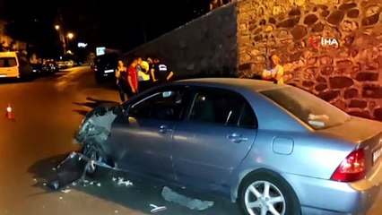 İtfaiye aracına çarpıp olay yerinden kaçtı: Sebebi ise herkesi şaşırttı