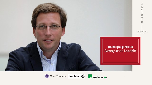 Desayuno Madrid Europa Press con el alcalde de Madrid, José Luis Martínez-Almeida