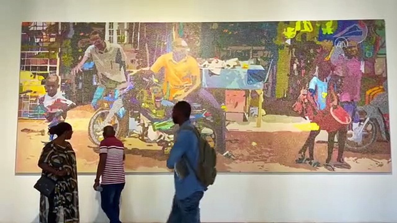 Dakar'daki eski Adalet Sarayı çağdaş sanatın merkezine dönüştü