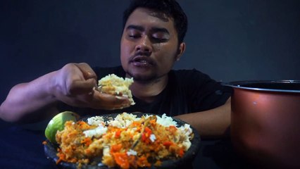 enak parah mukbang ayam geprek level 60 full cabe rawit