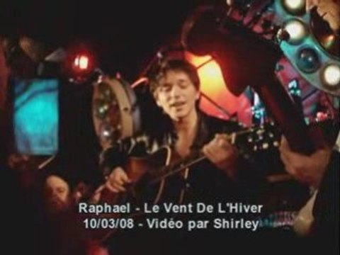 Raphael le vent de l hiver live cafe picouly version 1