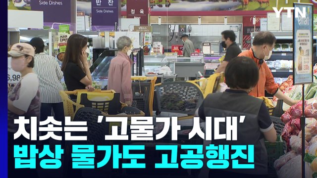 길어지는 고물가 속 밥상 물가도 '고공행진' / YTN