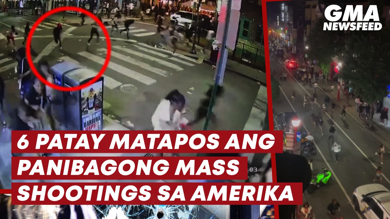 6 patay matapos ang panibagong mass shootings sa Amerika | GMA News Feed