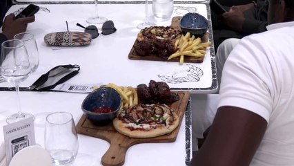 Nigerian resto blends African dining with Egyptian art