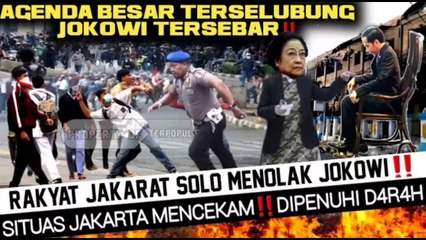 Berita Terbaru ~Situasi Jakarta Dipenuhi D4r4h‼️Takdir Suram Jokwi Nyata~ News Viral
