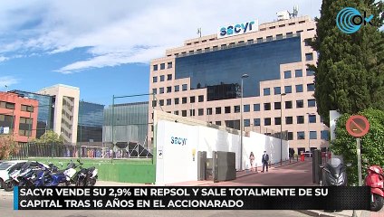Sacyr vende su 2,9% en Repsol y sale totalmente de su capital tras 16 años en el accionariado