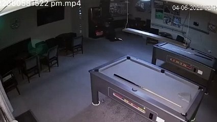 CCTV captures robbery at St James Club, Orrell