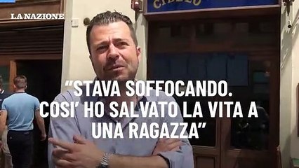 Firenze, Zie salva la vita a una collega