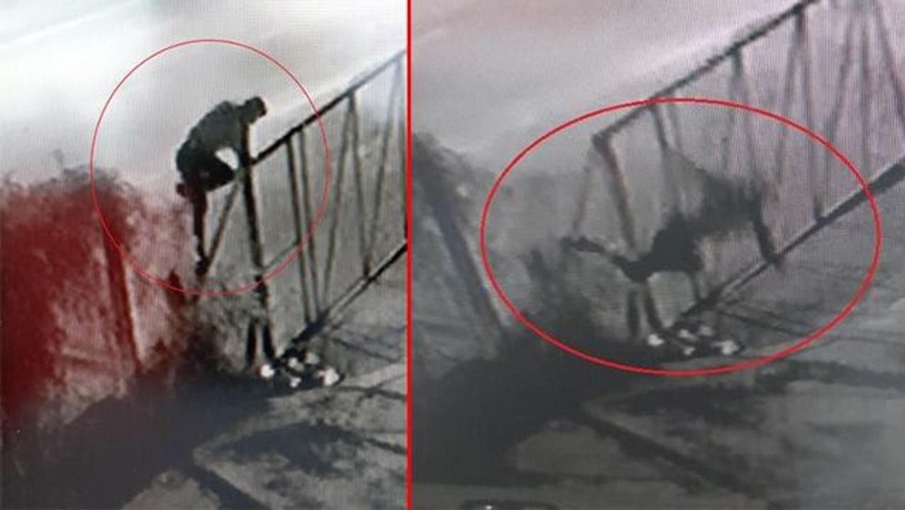 Alkollü kişi uyumak için tellere tırmandı! Dengesini kaybeden şahıs kolunu böyle kırdı