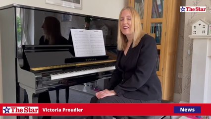 Piano teacher Victoria Proudler who has written a book on passing piano exams.