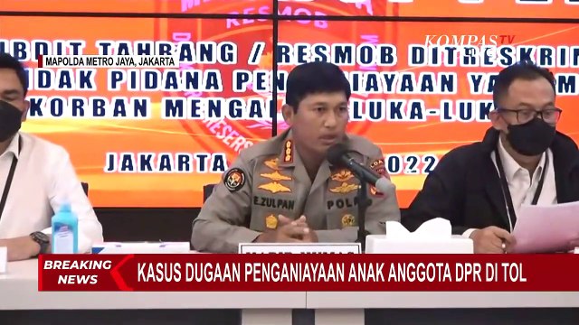 Dipepet Mobil Korban, Polisi Sebut Motif Penganiayaan Anak Anggota DPR di Tol Karena Tersulut Emosi!