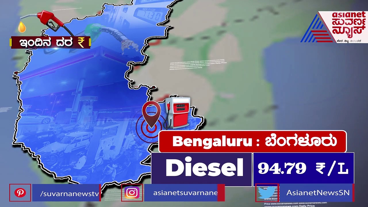 Price List: 110 ರ ಗಡಿ ದಾಟಿದ ಪೆಟ್ರೋಲ್, ಶತಕದತ್ತ ಡಿಸೇಲ್, ಜೇಬು ಸುಡುತ್ತಿದೆ ಬೆಲೆ ಏರಿಕೆ 