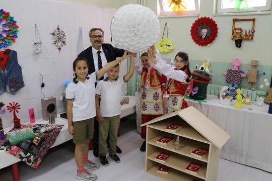 Edirne'de sıfır atık ve geri dönüşüm sergisi açıldı
