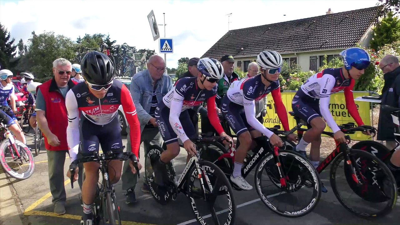 CLM EQUIPES Le 5 juin 2022 TOUR de l'EURE JUNIORS