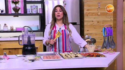 كفتة دجاج مع الباذنجان المشوي | غادة التلي