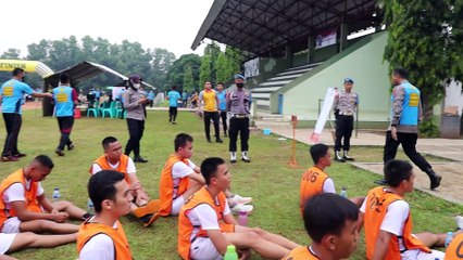 Polda Banten Gelar Tes Jasmani Calon Taruna Akpol Polri Tahun 2022
