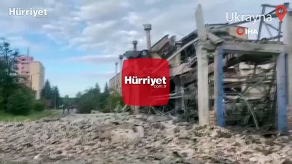 Rus saldırısı sonrası Kiev görüntülendi