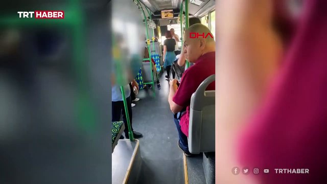 İETT otobüsünde taciz tartışması