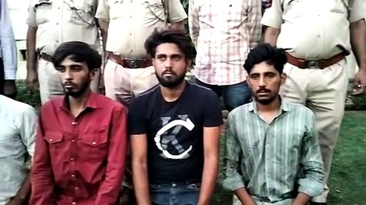 दस लाख की फिरौती मांगने वाले पांच बदमाश गिरफ्तार