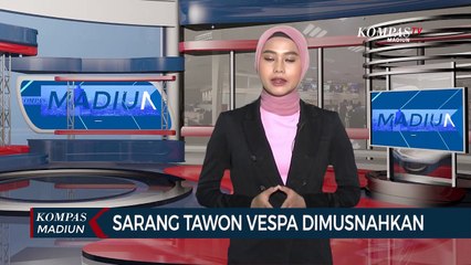 Sarang Tawon Vespa Dimusnahkan