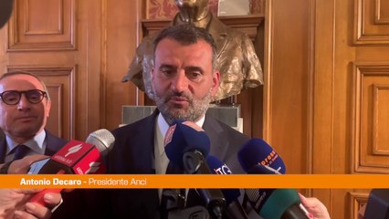 Download Video: Accordo Anci-Fnsi, Decaro 