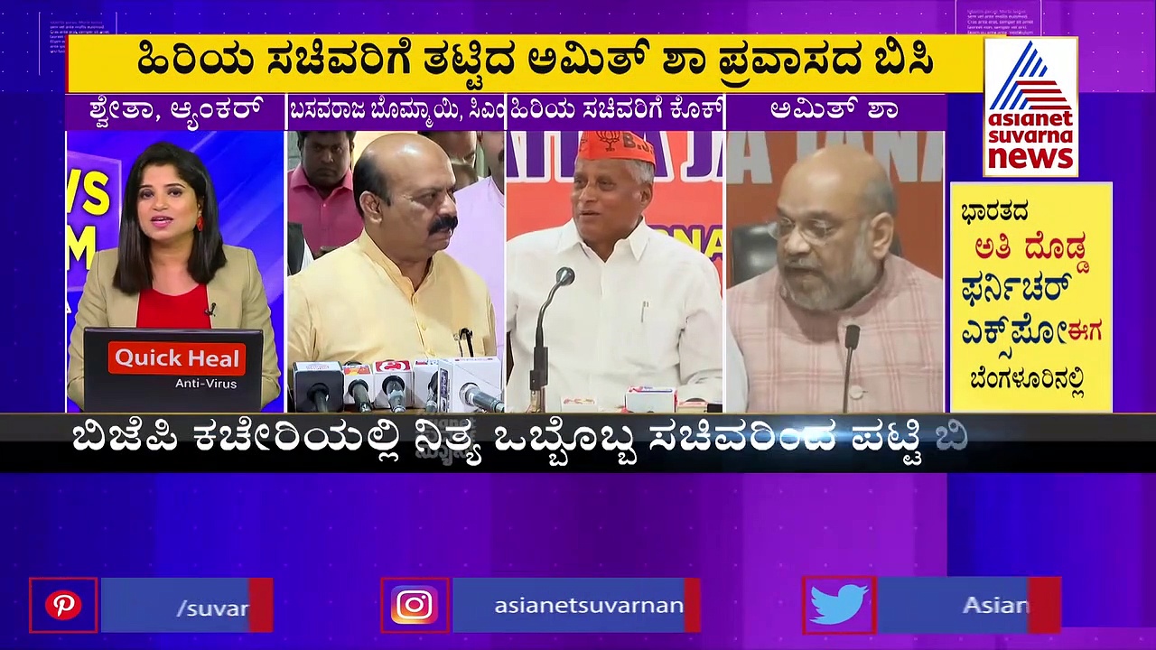 ಗೇಟ್‌ಪಾಸ್ ಭೀತಿ: ಅಮಿತ್‌ ಶಾ ಗಮನ ಸೆಳೆಯಲು ಪೈಪೋಟಿಗೆ ಬಿದ್ದ ಬಿಜೆಪಿ ಸಚಿವರು