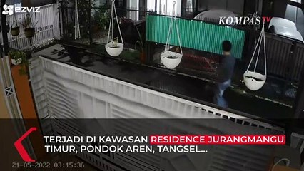 Waspada! Aksi Nekat Maling Sepeda Tertangkap Kamera CCTV, Pasca CFD Diberlakukan