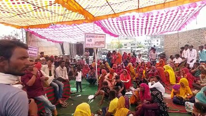 घुमंतु,अर्ध घुमंतु, विमुक्त जाति संगठनों का प्रदर्शन° पुलिस ने मुख्यमंत्री आवास कूच  रोका