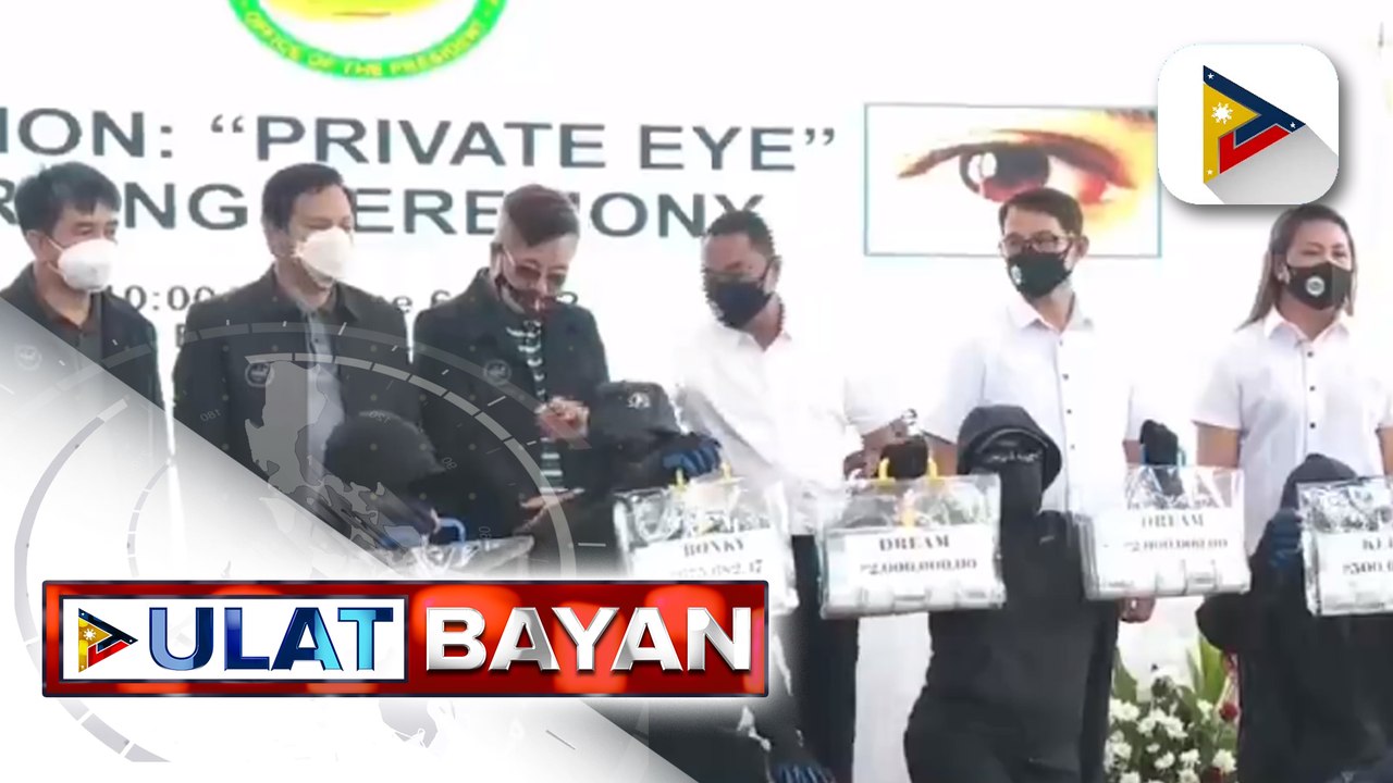 Anim na informants ng PDEA, tumanggap ng pabuya