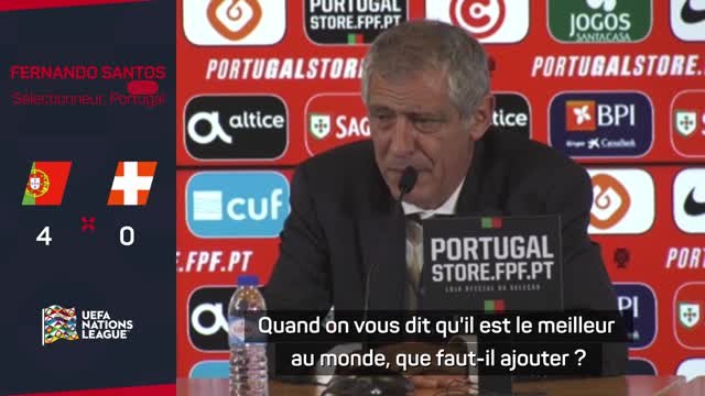 Portugal - Santos : Je ne suis plus surpris par les performances de Cristiano Ronaldo