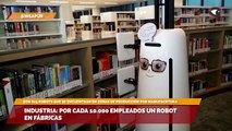 Industria: por cada 10.000 empleados un robot en fábricas