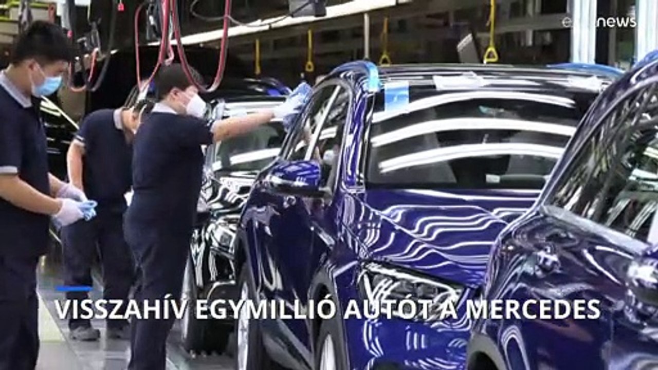 Egymillió autót hív vissza a Mercedes egy fékhiba miatt