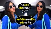 Sara Ali Khan Gets Offended As Pap Says, 