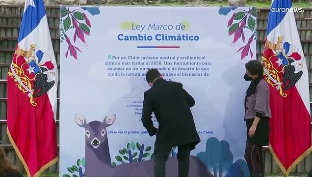 Boric promulga la Ley de Cambio Climático y pide una alianza para lograr los objetivos de la ONU