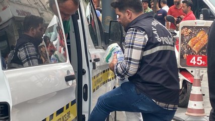 Kağıthane’de şüpheli çantanın içinden el bombası çıktı