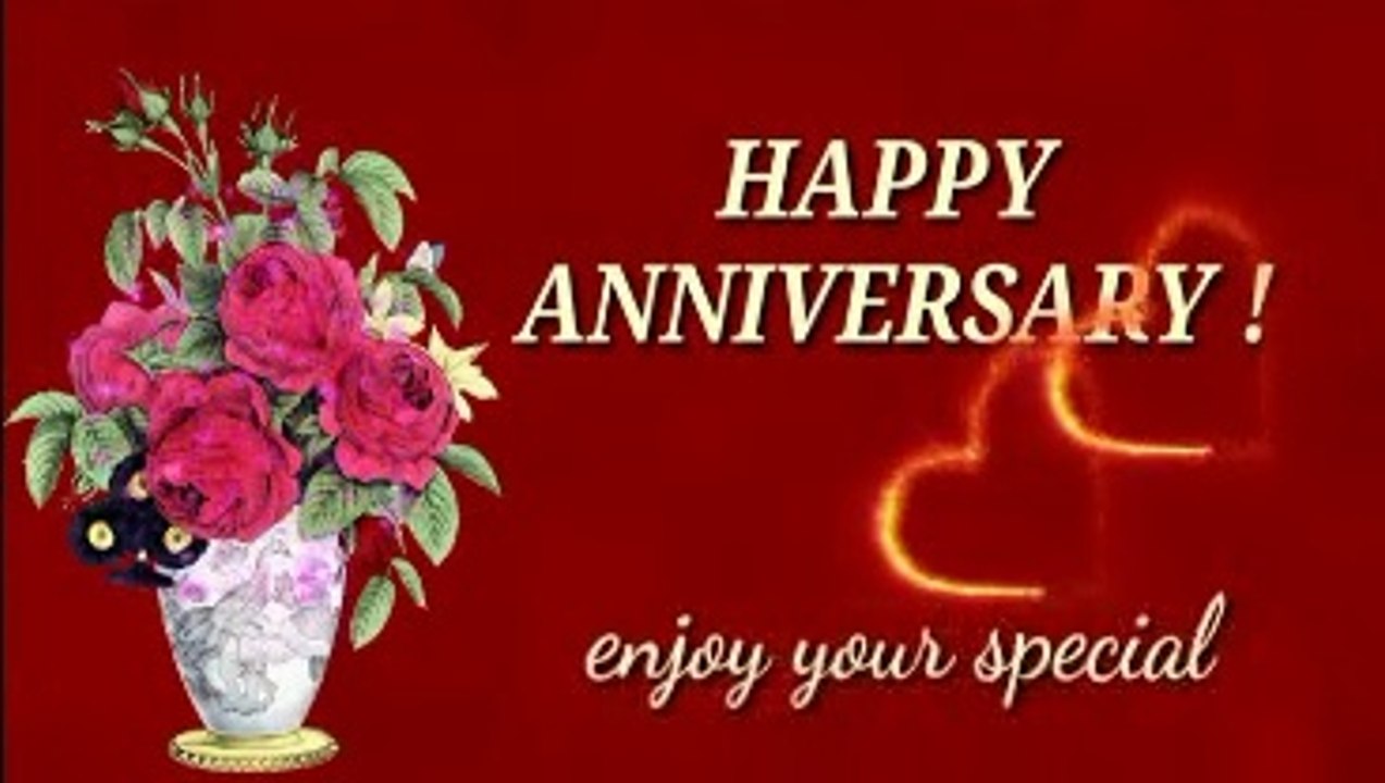 Happy Anniversary Wishes | Greetings | Whatsapp Status | Wedding Anniversary  | Marriage Anniversary quotes - video Dailymotion